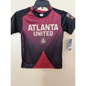 Boys' Atlanta United MLS Soccer Short Sleeve T-Shirt Size XS NWT